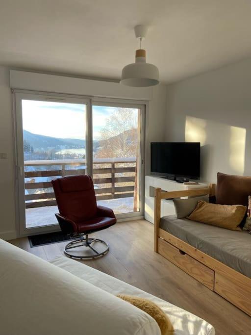 F3 Superbe Vue Lac, Grand Balcon, Ambiance Nature Gérardmer Екстериор снимка