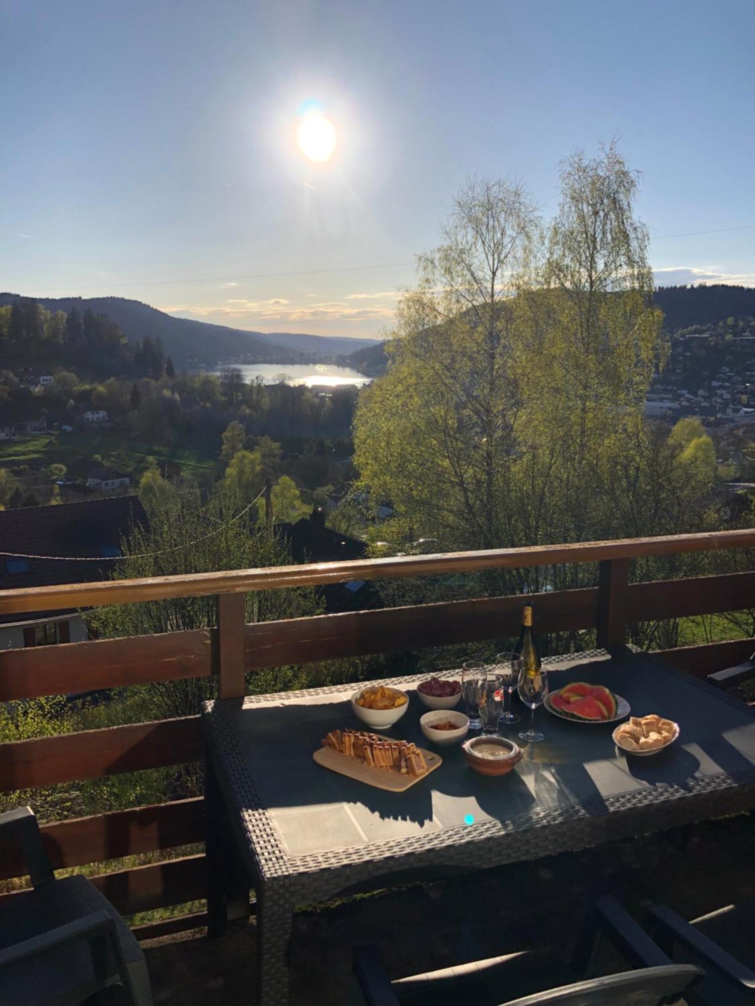 F3 Superbe Vue Lac, Grand Balcon, Ambiance Nature Gérardmer Екстериор снимка